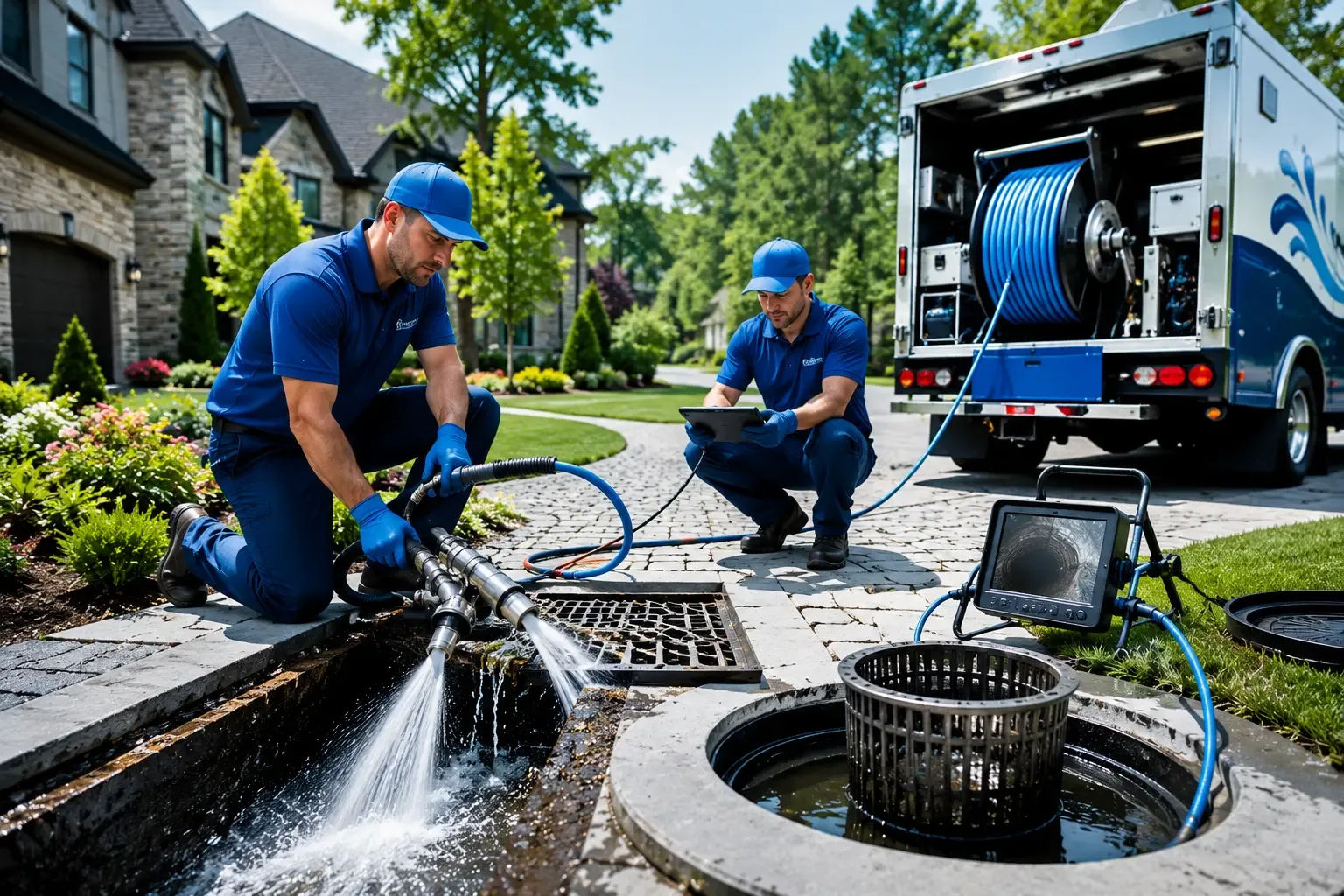 Local outdoor drain cleaning professionals in Colchester, IL